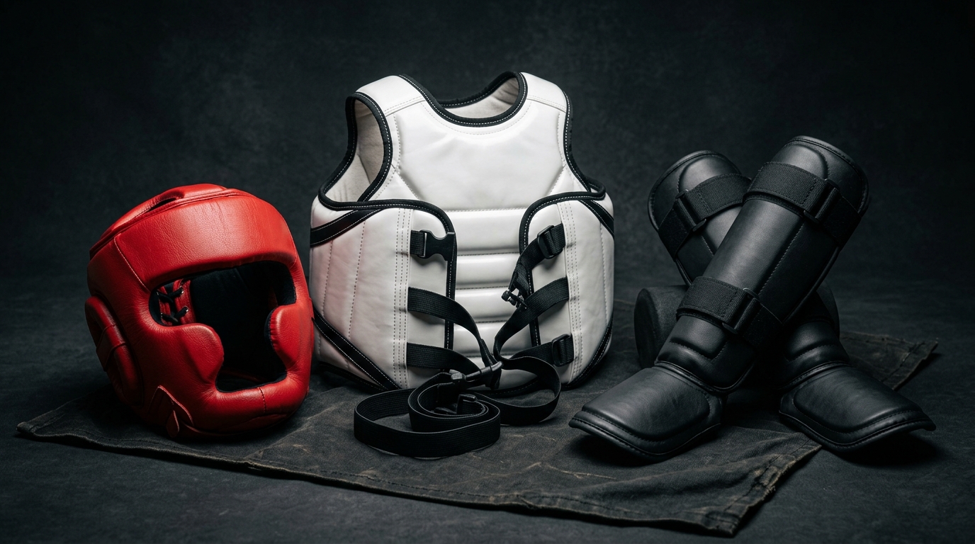 Protective Gear Specifications: How to Brief Shin Guards, Head Guards, and Body Protectors