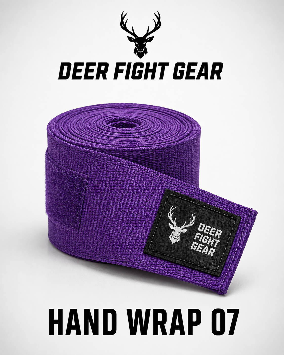 Deep Purple Boxing Hand Wraps