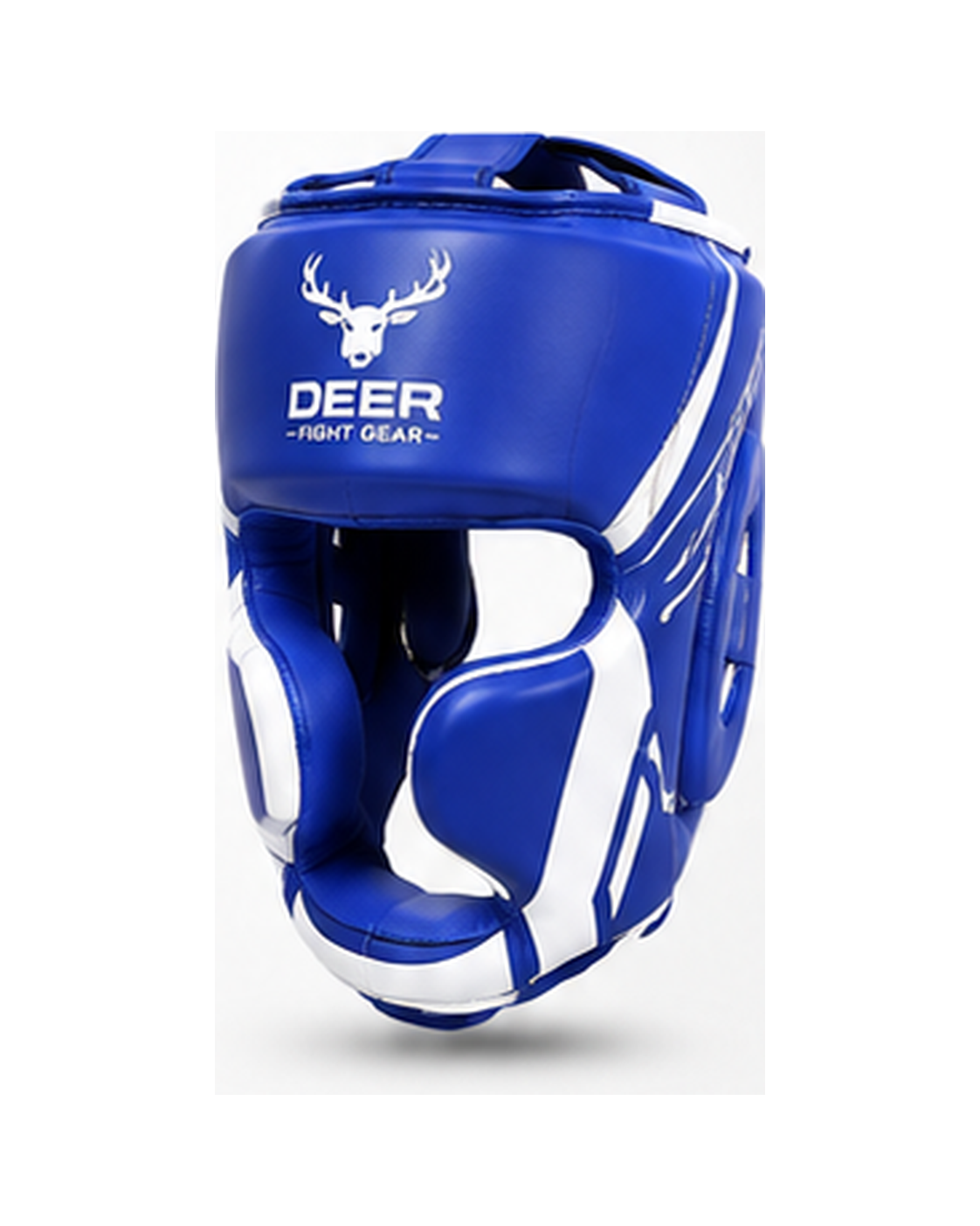 Royal Blue White Arena Head Guard