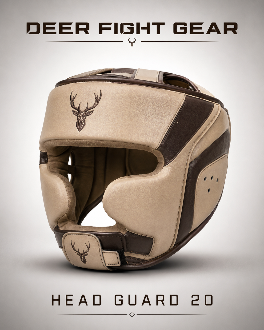 Champagne Black Heritage Head Guard