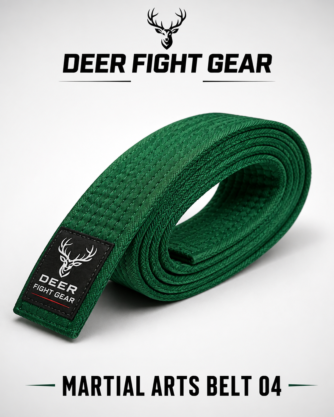 Traditional Green Martial Arts Belt