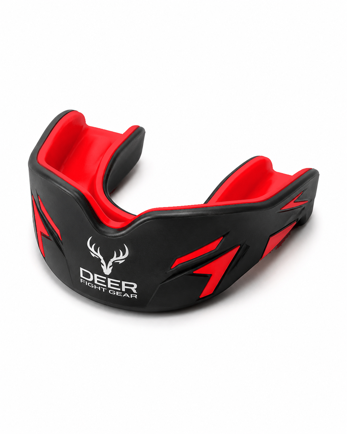 Black Crimson Strike Mouth Guard