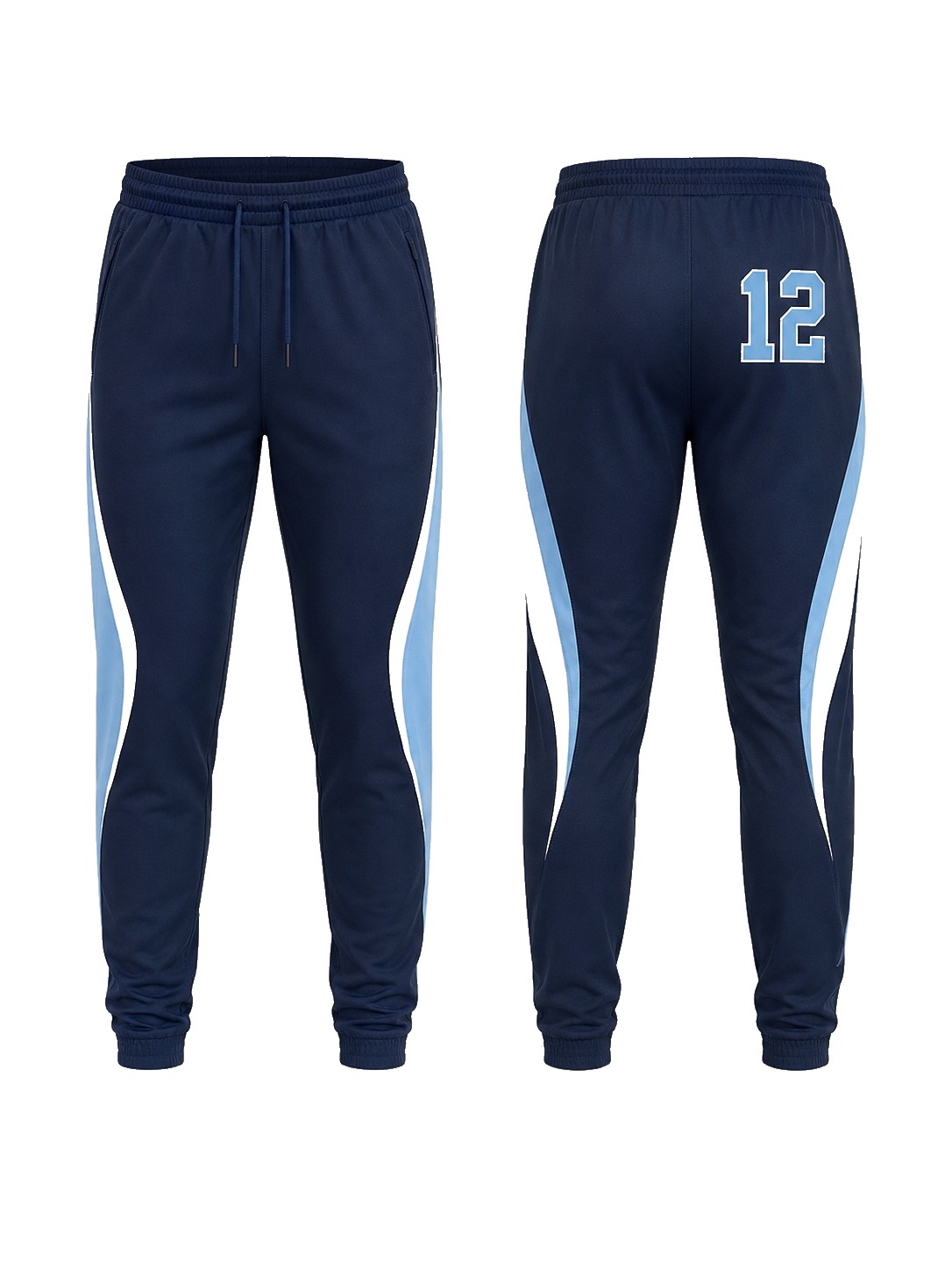 Custom Trousers Navy Sky manufactured by Deer Fight Gear