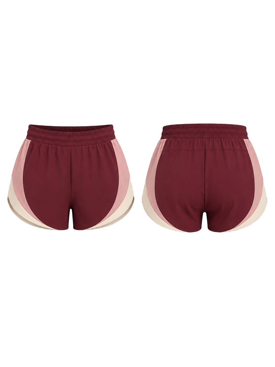 Custom Training Shorts Two Tone Athletic Shorts manufactured by Deer Fight Gear