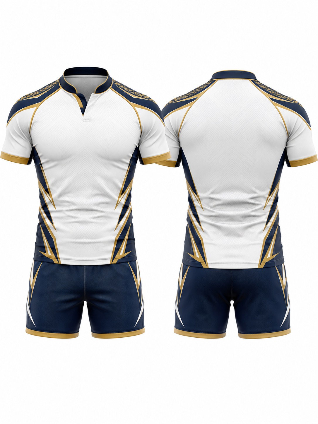 Custom rugby classic match uniform manufactured by Deer Fight Gear